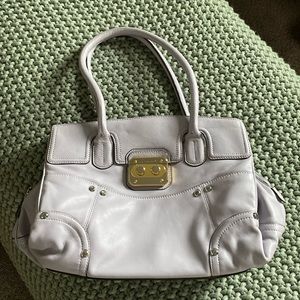 Beautiful large Lavender Makowski shoulder bag